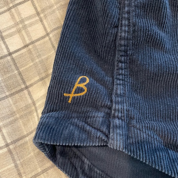 Birdwell Corduroy Heavyweight Dark Blue Shirt Jacket. High Quality, Made in USA! - Picture 3 of 4